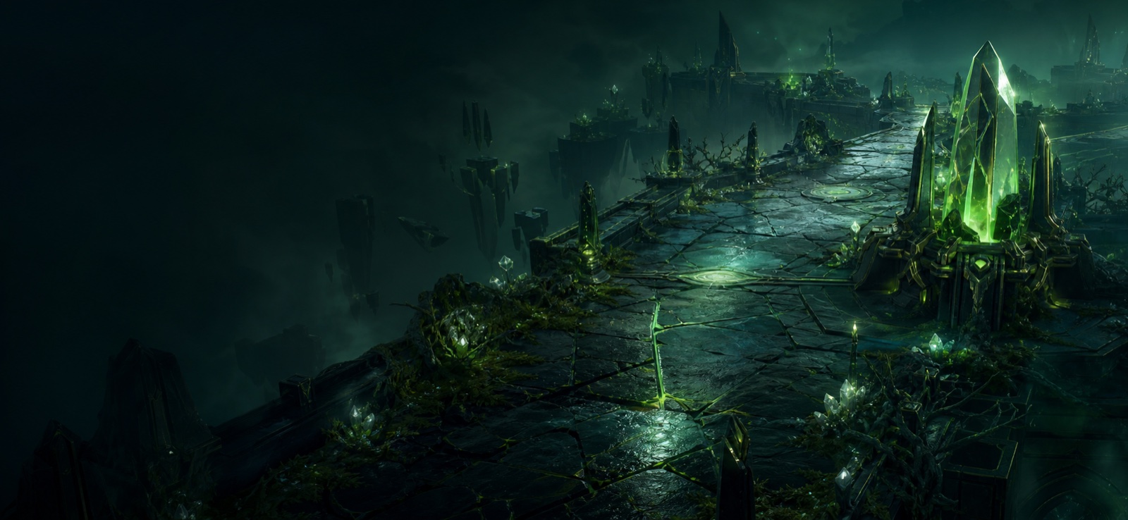 League of Legends competitive arena artwork